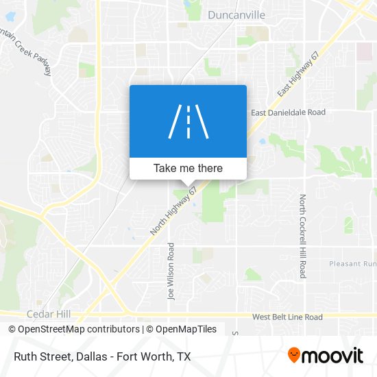 Mapa de Ruth Street