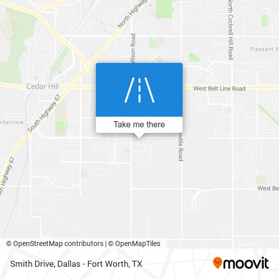 Smith Drive map