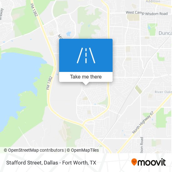 Stafford Street map