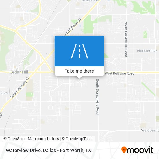 Waterview Drive map