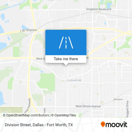 Division Street map