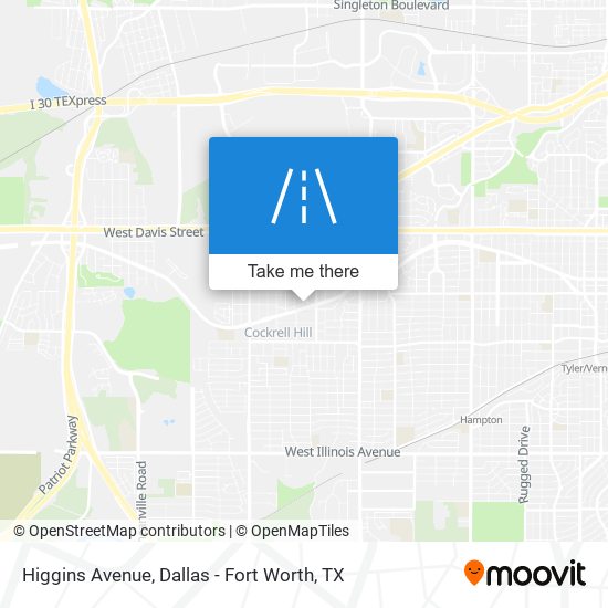 Mapa de Higgins Avenue