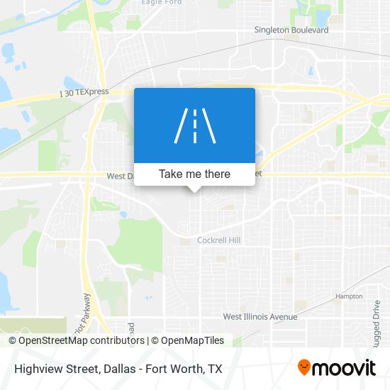 Highview Street map