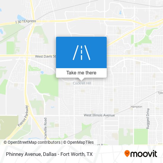 Phinney Avenue map