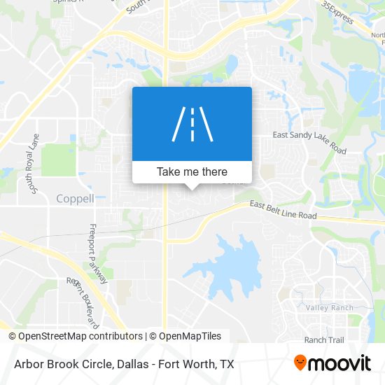 Mapa de Arbor Brook Circle