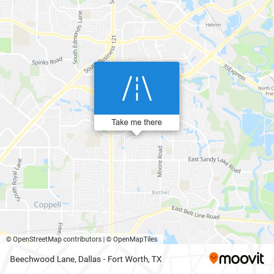 Beechwood Lane map