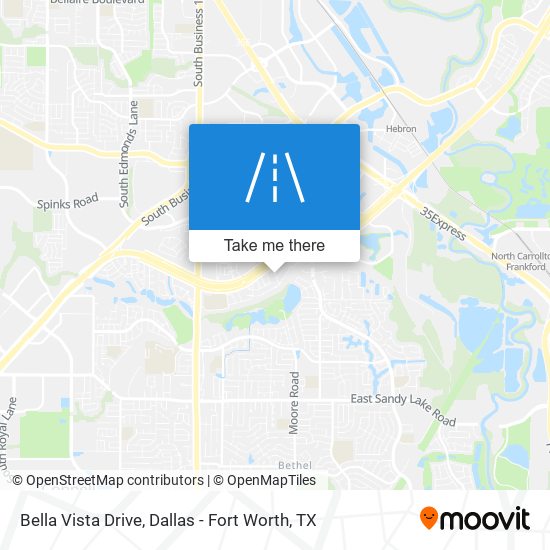 Mapa de Bella Vista Drive