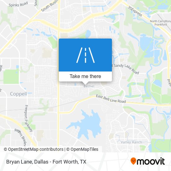 Mapa de Bryan Lane