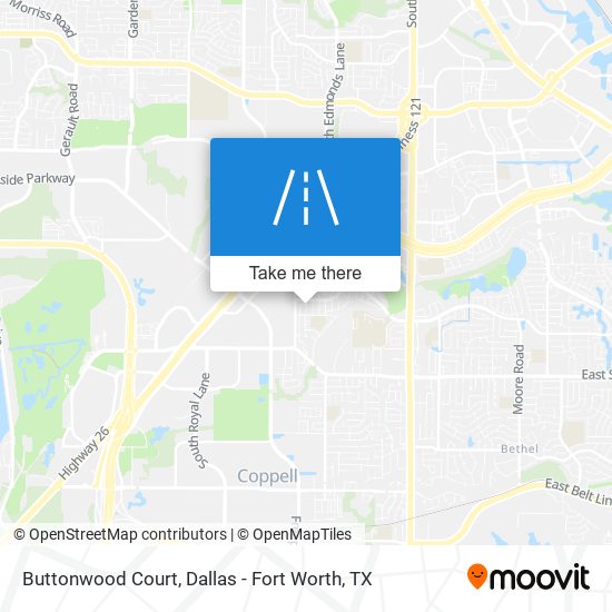 Buttonwood Court map
