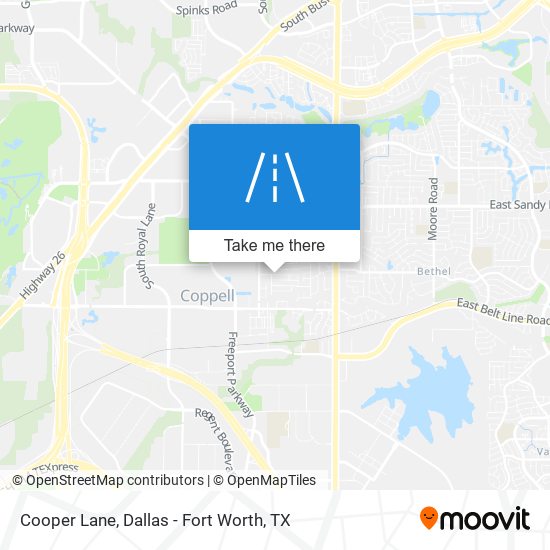 Cooper Lane map