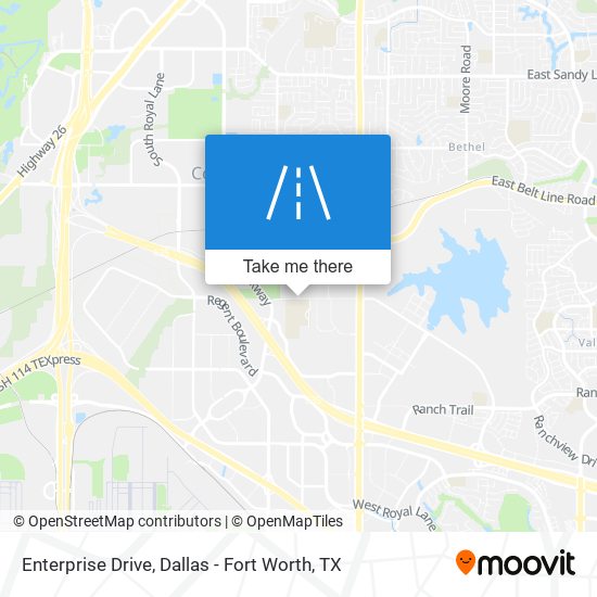 Enterprise Drive map
