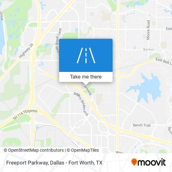 Freeport Parkway map