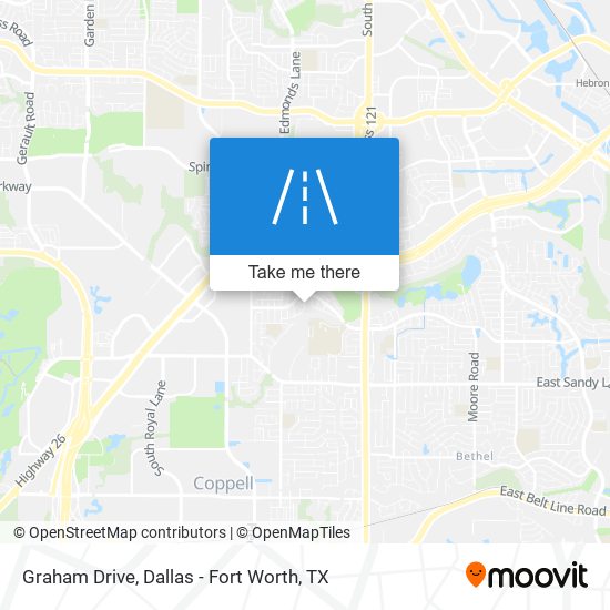 Graham Drive map