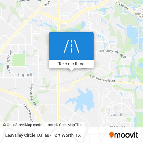 Leavalley Circle map