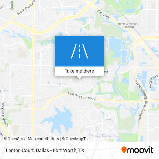 Lenten Court map