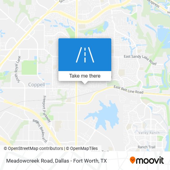 Mapa de Meadowcreek Road