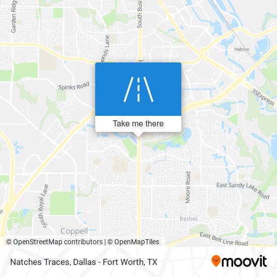 Natches Traces map