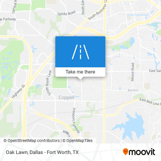 Mapa de Oak Lawn