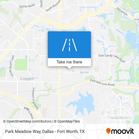 Mapa de Park Meadow Way