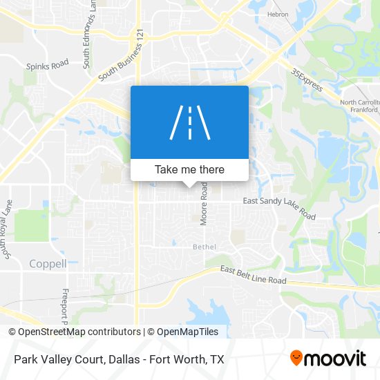 Mapa de Park Valley Court