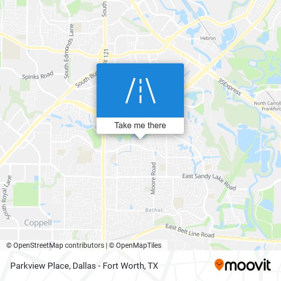 Parkview Place map