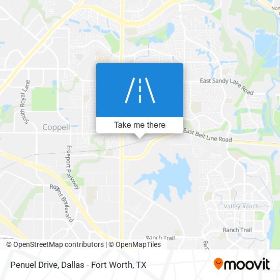 Penuel Drive map