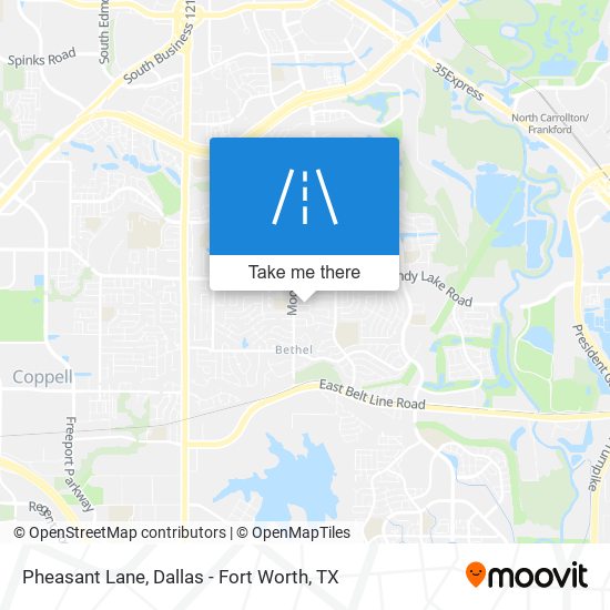 Mapa de Pheasant Lane