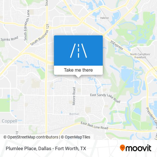 Mapa de Plumlee Place