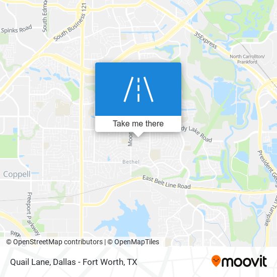 Mapa de Quail Lane