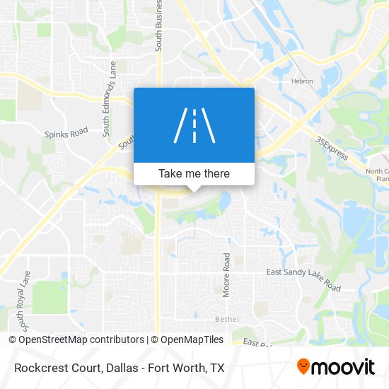 Mapa de Rockcrest Court