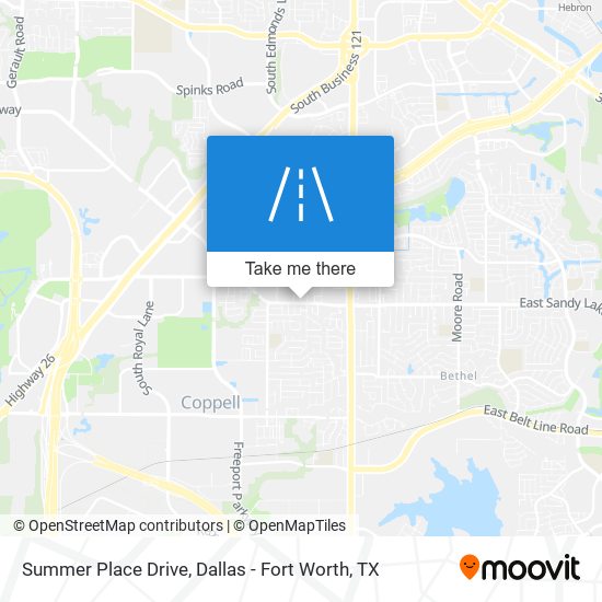 Summer Place Drive map