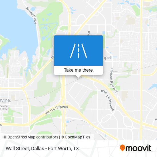 Wall Street map