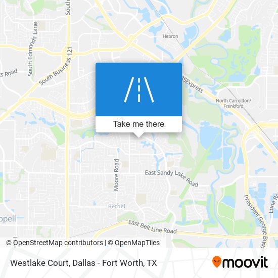 Mapa de Westlake Court