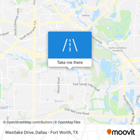 Mapa de Westlake Drive