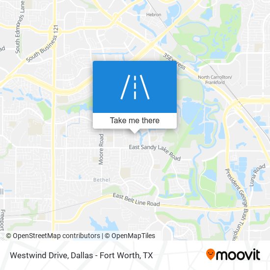 Mapa de Westwind Drive