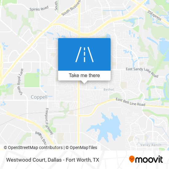 Westwood Court map