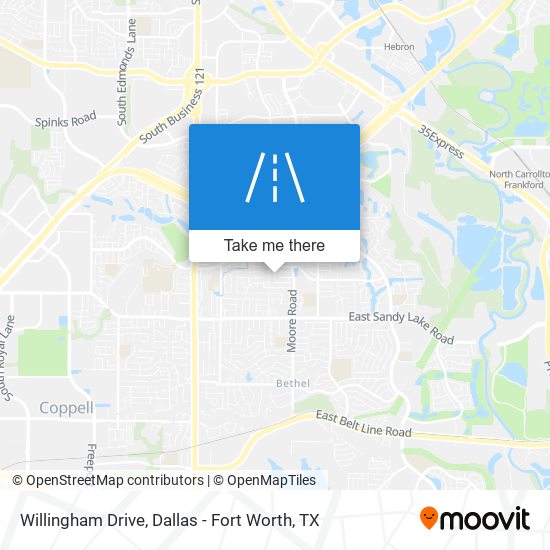 Willingham Drive map