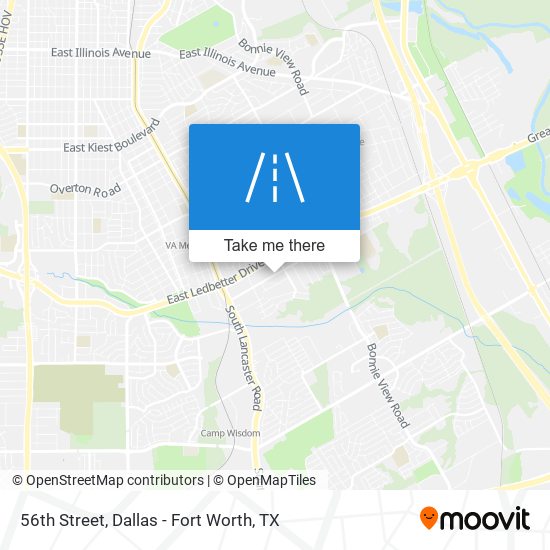 Mapa de 56th Street
