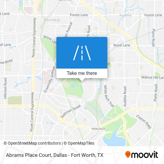 Abrams Place Court map