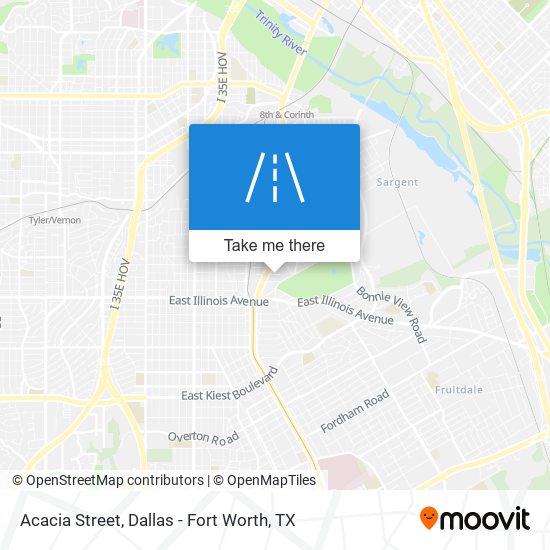 Acacia Street map