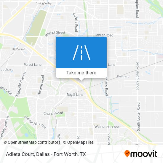 Adleta Court map