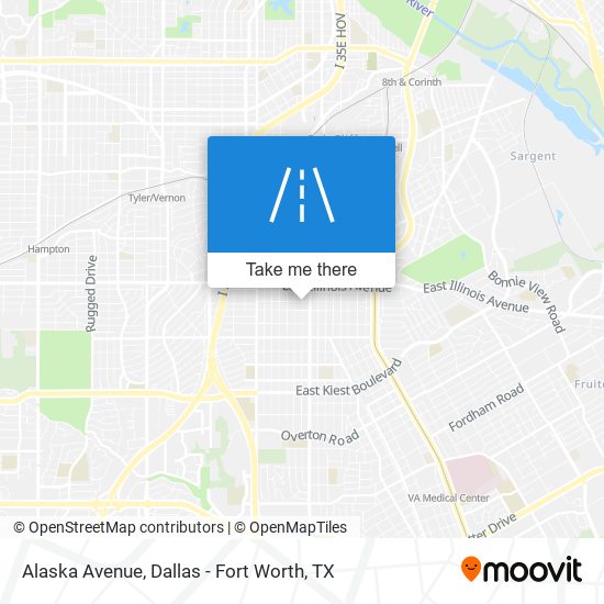 Alaska Avenue map