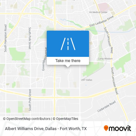 Albert Williams Drive map
