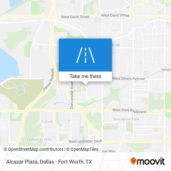 Alcazar Plaza map