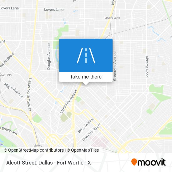 Alcott Street map