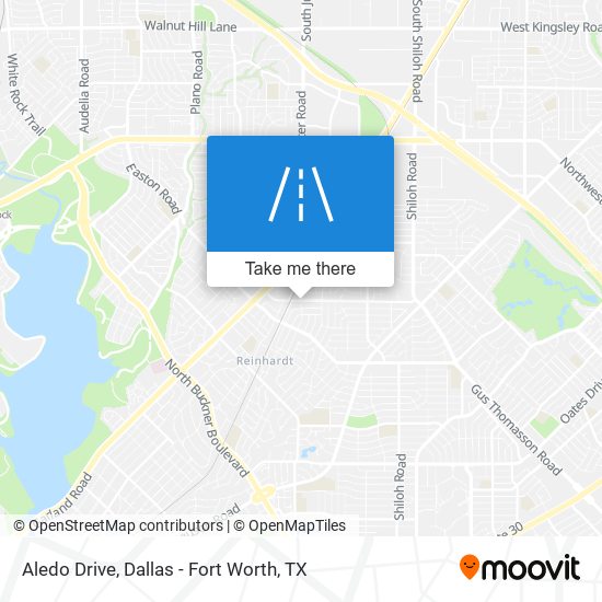 Mapa de Aledo Drive