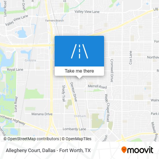 Allegheny Court map