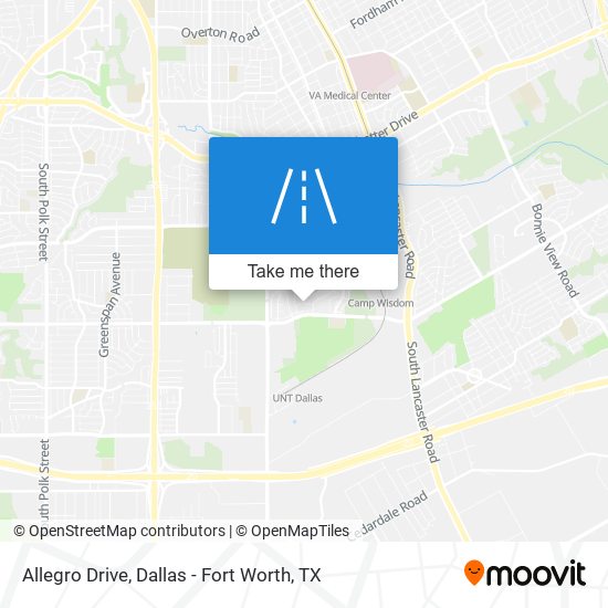Allegro Drive map