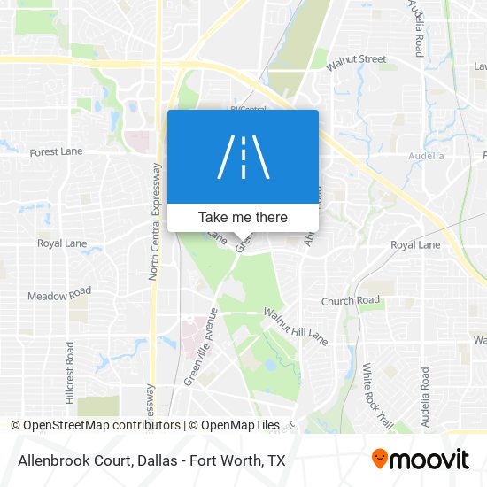 Allenbrook Court map