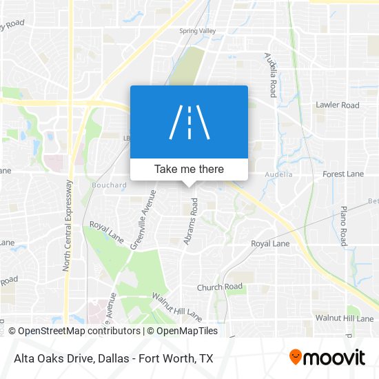 Mapa de Alta Oaks Drive